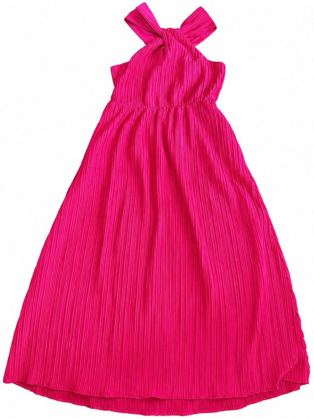 a.new.day Pleated Maxi Dress in Pink Large Like New